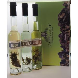 Cofanetto  3 grappe aromatizzate