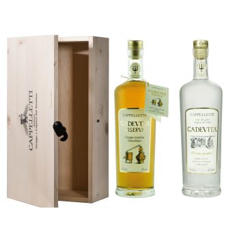 Confezione scatola legno linea cadevita
